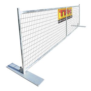 temporary demarcation fencing hire