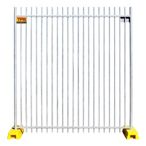 Temporary security fencing pad