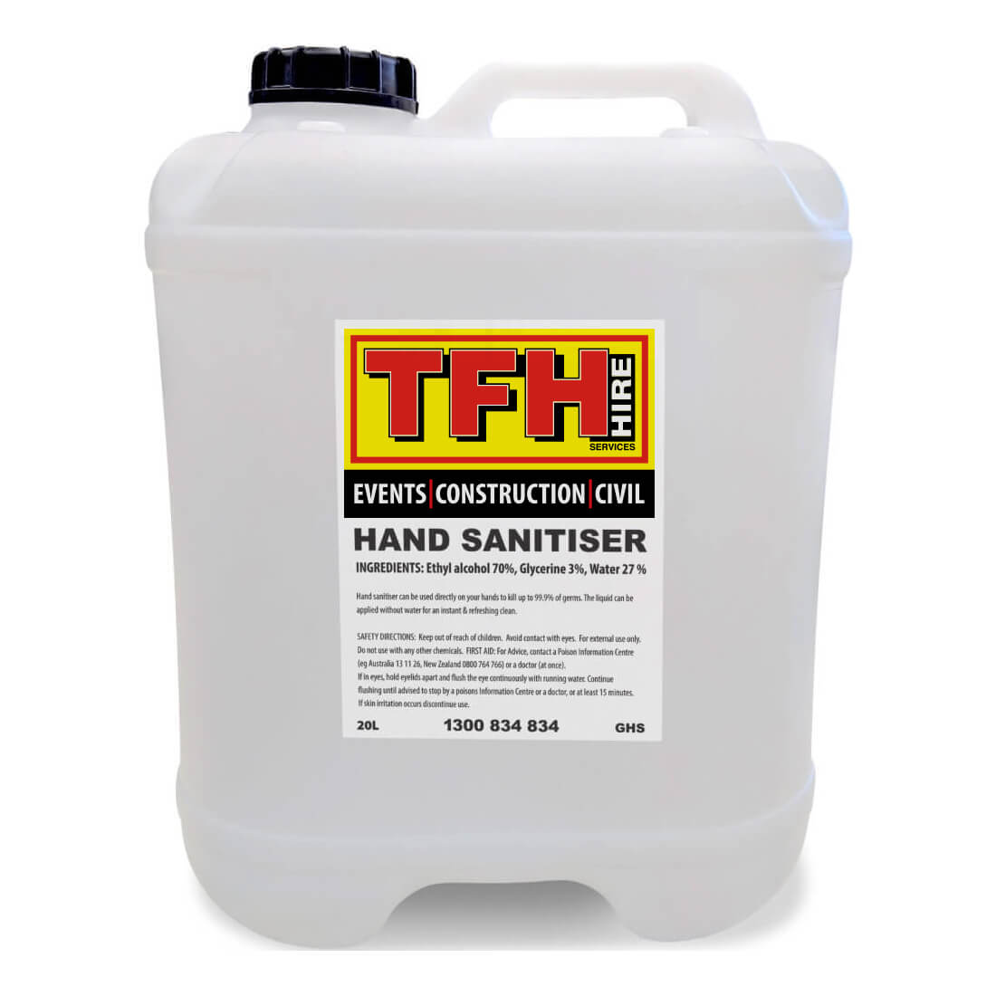 Hand Sanitiser 20L