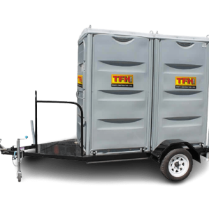 Portable Toilet Trailer (Double)